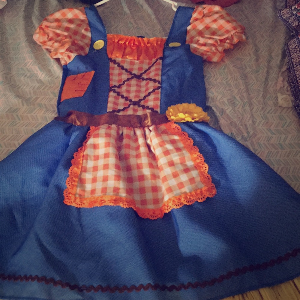 A Cute Scare Crow Girl Dress